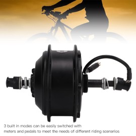 36V 250W Bike Motor, Aluminum Alloy IP54 Waterproof Rear Wheel Hub Motor Comfortable High Efficiency for Bicycles DIY