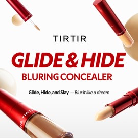 TIRTIR [20 colors] TIRTIR GLIDE & HIDE BLURRING CONCEALER (Liquid 4g + Stick 4g) - 2.5C