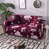 Elastic Dustproof Slipcover Sofa Cover Cushion Protector (For 3 People