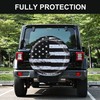 MOONET Tire Cover with Camera Hole, for Jeep Wrangler JL