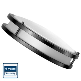 Drosbey 36W Dimmable LED Flush Mount Ceiling Light Fixture, Kitchen Light Fixtures, 12 inch Ceiling Lights for Bedroom, Bathroom, 3000K/4000K/5000K Selectable, Super Bright 3600LM