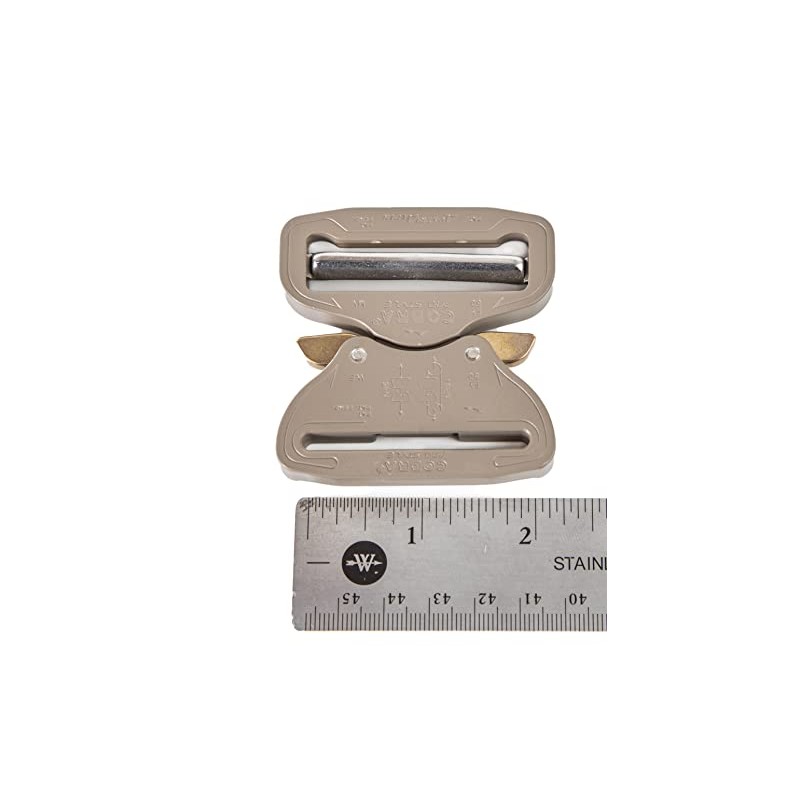 AustriAlpin Cobra Buckle 7075 Aluminum Quick Release Adjustable Elephant Grey