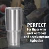 X-PAC 64oz Double Vacuum Wall Stainless Steel Tumbler Travel Mug