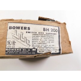 Bowers Old-Work Switch Box Supports (2-Pk)