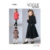 Vogue Patterns V1856CL Child/Girl Jacket CL (6-7-8)