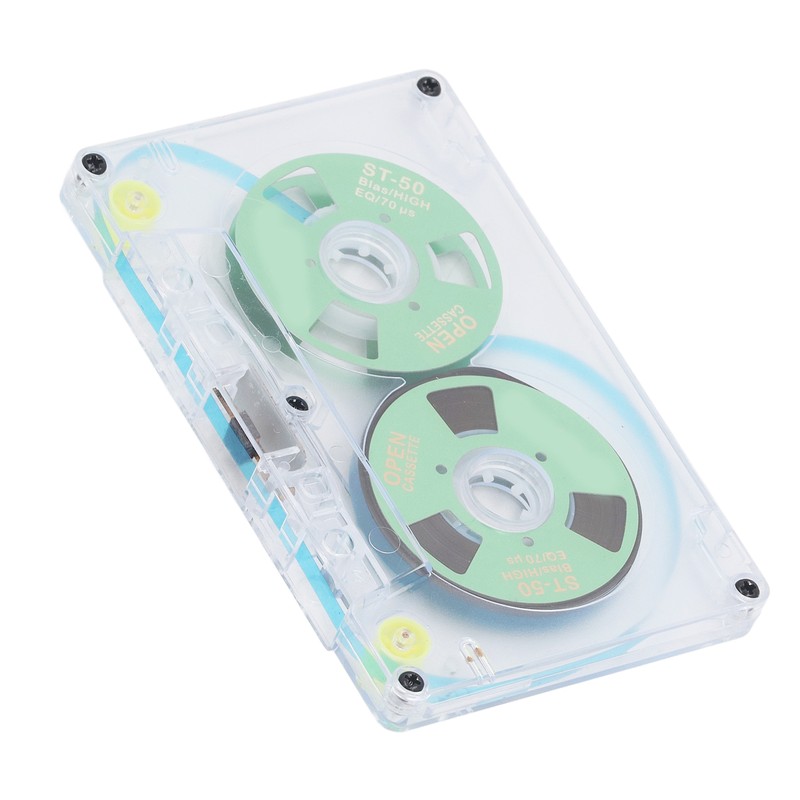 Blank Cassette Tapes for Recording Audio Tapes Low Noise High