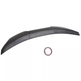Unbranded Fits Infiniti 4 Door G25 G37 Sedan PSM Rear Trunk Spoiler Wing Lip Carbon Fiber