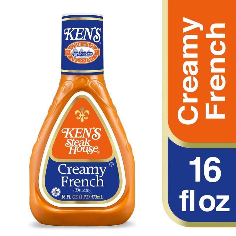Ken's Steak House Creamy French Dressing (16 Ounce (Pack of