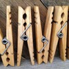 20 Hardwood Clothespins Made in The USA