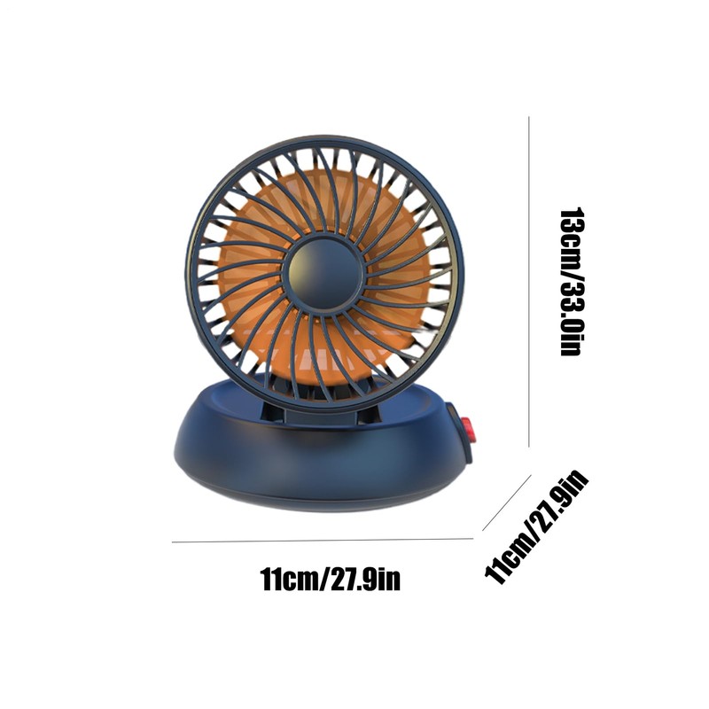 USB Fan for Car,Strong Airflow Cooler Single Head | Foldable