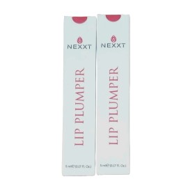 Nexxt Beauty 2X Nexxt Lip Plumper Hydrating Lip Balm w Hyaluronic Acid Jojoba Oil Vit E .17oz