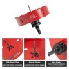 Fivelake 5-1/8 Inch M42 HSS Hole Saw - 130mm Bi-Metal