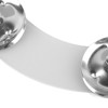 Drum Hi Hat Ring Bell Silicone Double Rows 6 Pieces