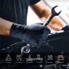 Guantes De Nitrile 100 Pcs Caja Negro Guantes De Examen