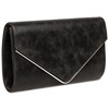 Caspar TA349 Women's Elegant Clutch Bag Evening Bag with Long
