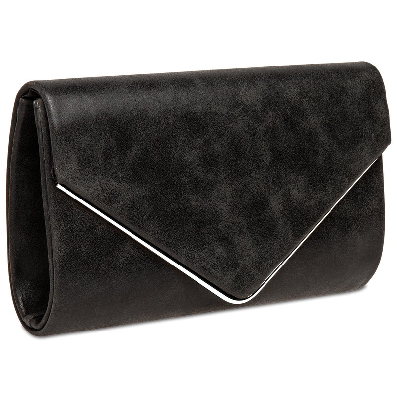 Caspar TA349 Women's Elegant Clutch Bag Evening Bag with Long