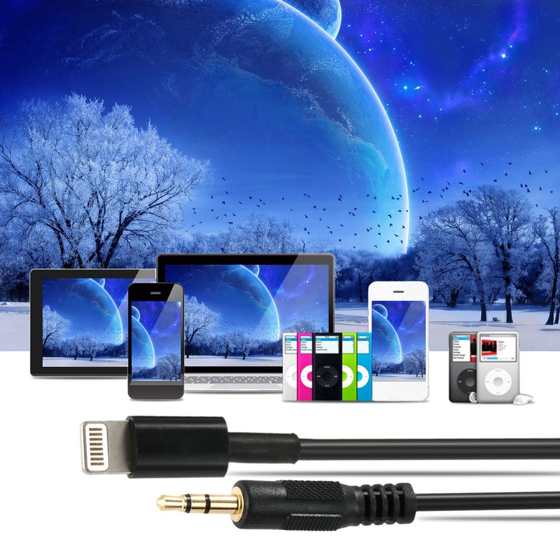 For Honda Acura 6Pin Car 3.5mm Aux-in Audio Adapter USB