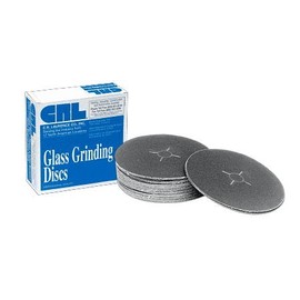 CRL 5" x 7/8" 120 Grit Sanding Discs - 50 Pack