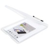 OFFIDIX Clipboard Storage Box Transparent Plastic Paper Clipboard Paper Holder