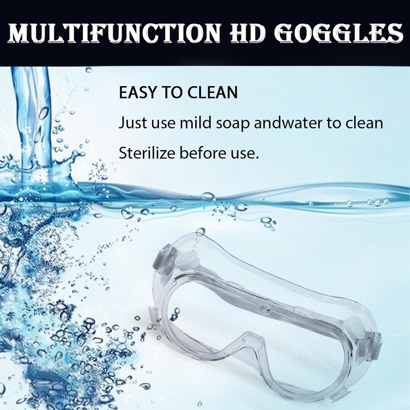 ZBJBinCH Adjustable Eyelash and Eyebrow Protector Shower Goggles Shield, Post-LASIK