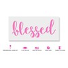 Blessed Stencil Template for Walls and Crafts - Reusable Stencils