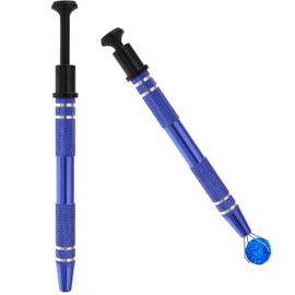 Jiozermi Pick Up Tool, IC Clip Tweezers, Blue, 2 Psc
