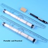 4-Piece Parallel Line Set, Parallel Rolling, Metric Parallel Ruler, Rolling