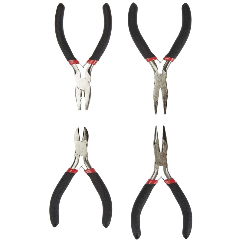 Mannesmann M10840 Electronic Pliers Set 4-Piece