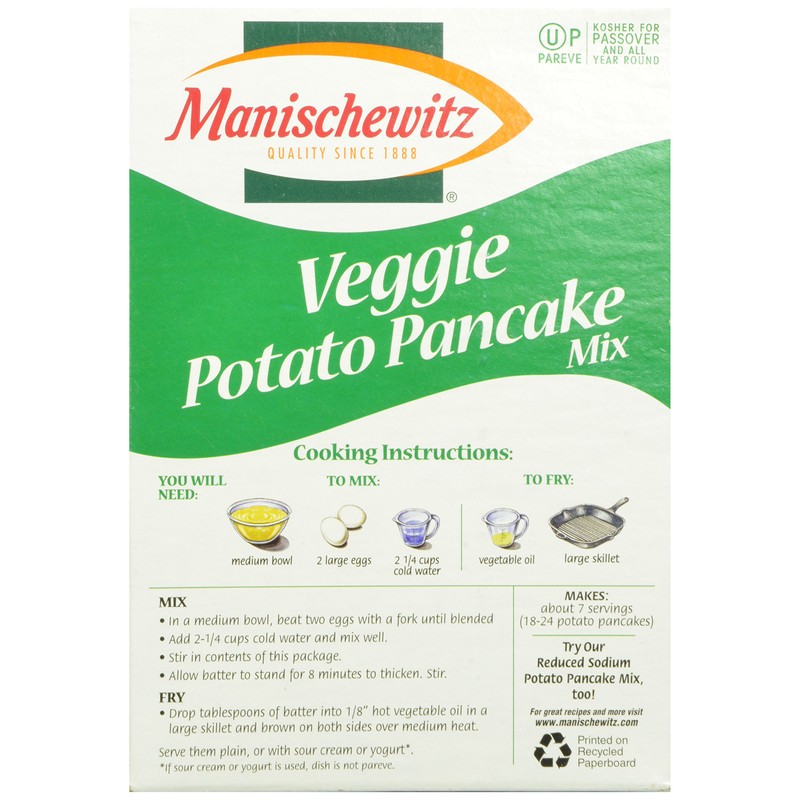 MANISCHEWITZ MIX PTO PNCK VEGETABLE 6OZ