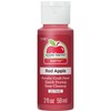 Plaid Acrylic Paint, Red Apple, 2 oz