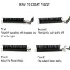 FADLASH Volume Lash Extensions, DD Curl 16mm Easy Fan Volume