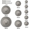 Round Hole Mini Diamond Cutters Set of 10 Diamond Mini