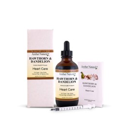 AMBER NATURALZ - Hawthorn & Dandelion - Heart Care - for Petz - 4 Ounce