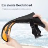 Yosoo Aletas Corta Natación Snorkeling Ajustable Adultos