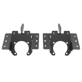 ‎KUAFU Front Bumper Bracket Compatible with Kenworth T660 Models Truck Bumper Mounting Brackets Steel Black