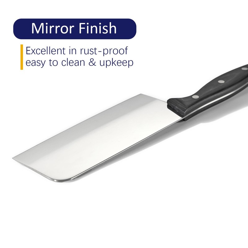 Chinese Cleaver Knife 7 Inch, Meat Knife Ultra Sharp Lightweight
