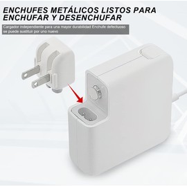 RENDIN 61 W Cargador de Repuesto para Mac Book Pro+2M Cable, Compatible con Mac Book Pro de 16,15,13 Pulgadas, Air de 13 Pulgadas 2020/2019/2018