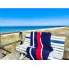ZOLLNER Beach Towel Large 100 x 200 cm Cotton Stripes