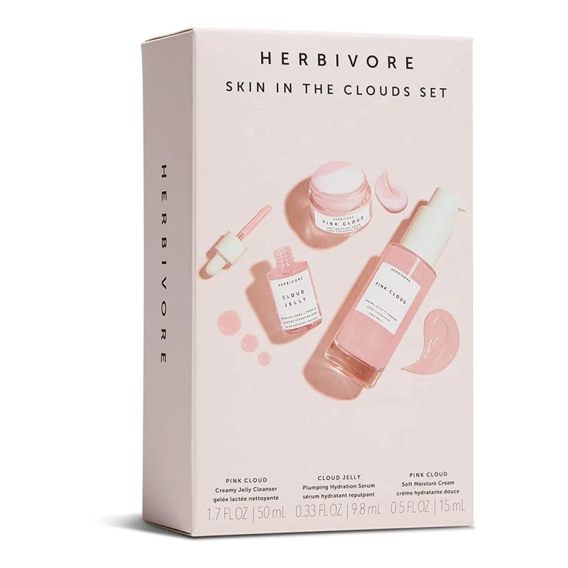 Herbivore Botanicals Skin In The Clouds - Juego De Hidrataci