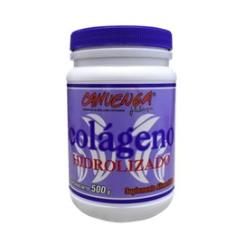 Cahuenga Colágeno Hidrolizado en Polvo, Suplemento Alimenticio 500g, 9.3g de Proteína por Porción, sin Lactosa, sin Gluten