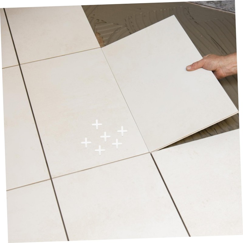 Operitacx 500Pcs Tile Leveling Spacers Clips for Adjustable Height Durable