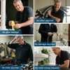 4pcs Universal Basin Drain Gasket, Silicone Seals Drainage Ring Bathroom