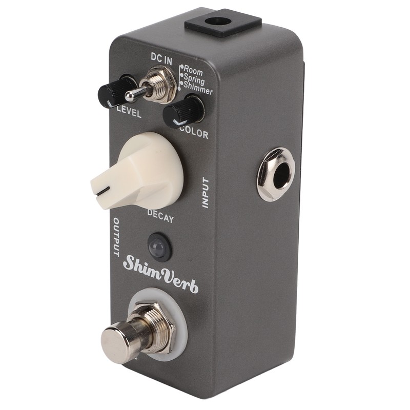 Electric Guitar Effect Pedal ShimVerb Reverb 3 Modes MRV1 Single