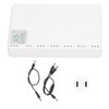 Mini UPS Battery Backup 10400mAh 5V 9V 12V POE 15V