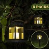 SOLPEX Solar Lanterns Outdoor Waterproof, 8 Pack Solar Lights Outdoor