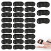 Oslynia 30 Pcs Eye Mask for Sleeping, Black Blindfolds Adults