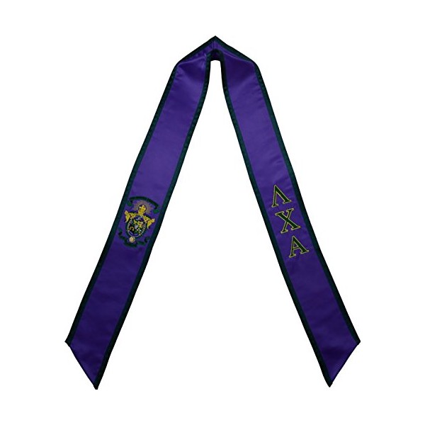The Sash Company Lambda Chi Alpha Fraternity Deluxe Embroidered Graduation