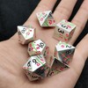 Iemegumi Metal DND Dice Set for Cool Role Playing Dungeons