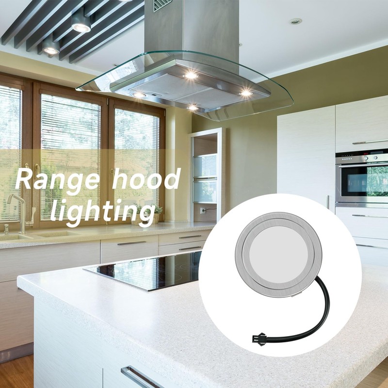 2 Pack Range Hood Lights with SM Socket DC 12V