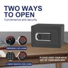 OUSURO 0.8 Cub Safe Box - Small Home Safe for